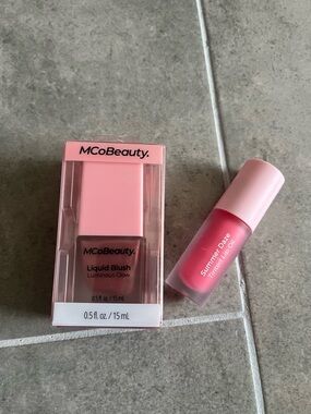 Brand New MCoBeauty. Liquid Blush & Tinted Lip Oil Set